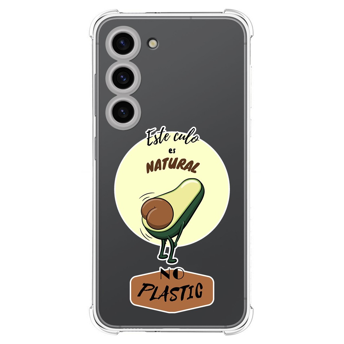 Funda Silicona Antigolpes para Samsung Galaxy S23 5G diseño Culo Natural Dibujos