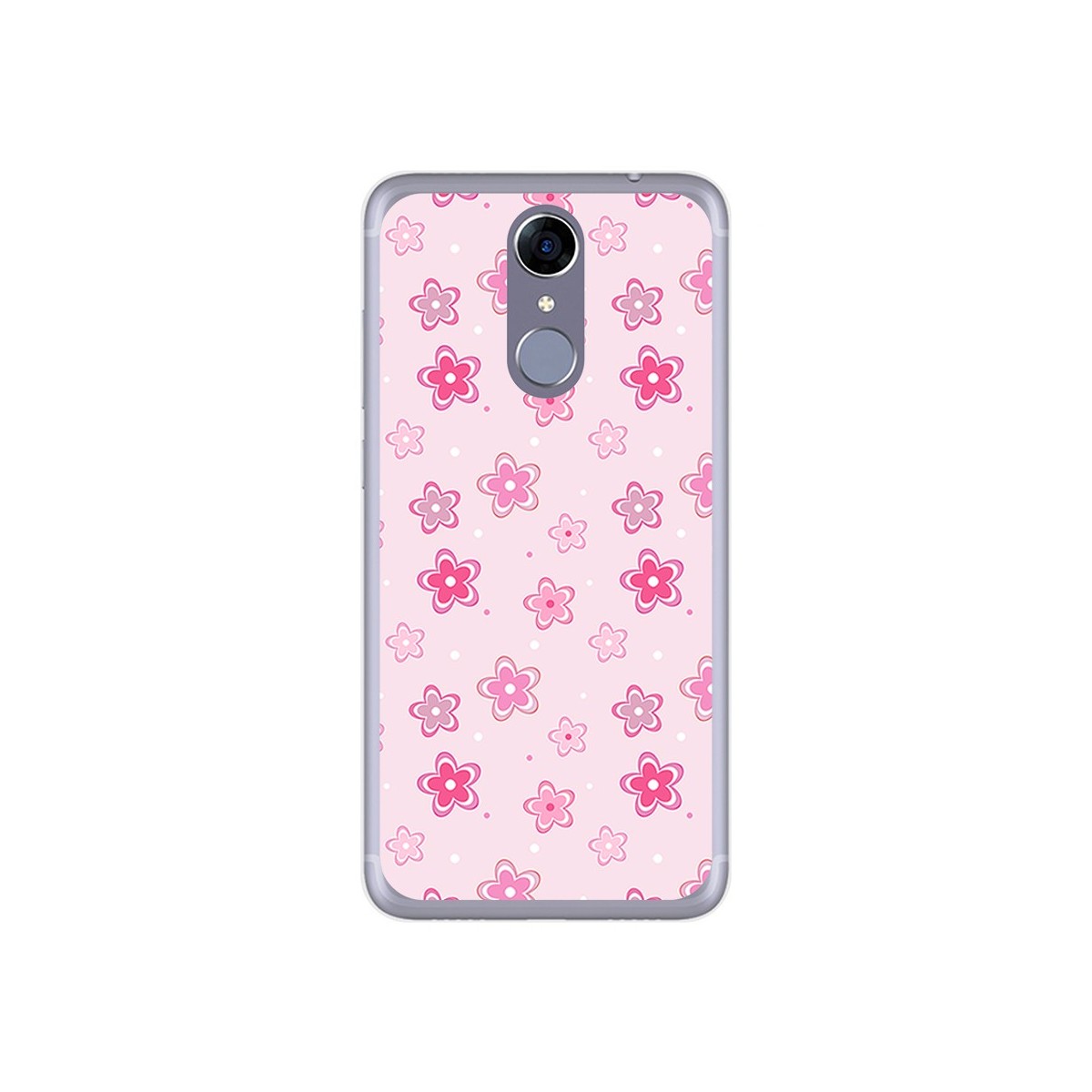 Funda Gel Tpu para Cubot Note Plus Diseño Flores Dibujos