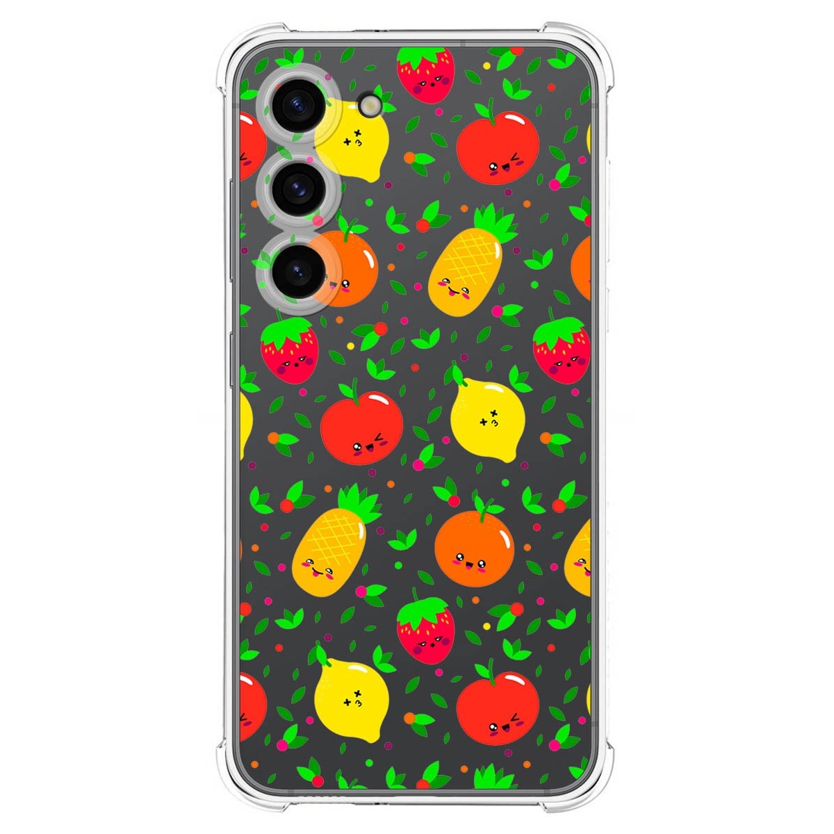 Funda Silicona Antigolpes para Samsung Galaxy S23 5G diseño Frutas 01 Dibujos