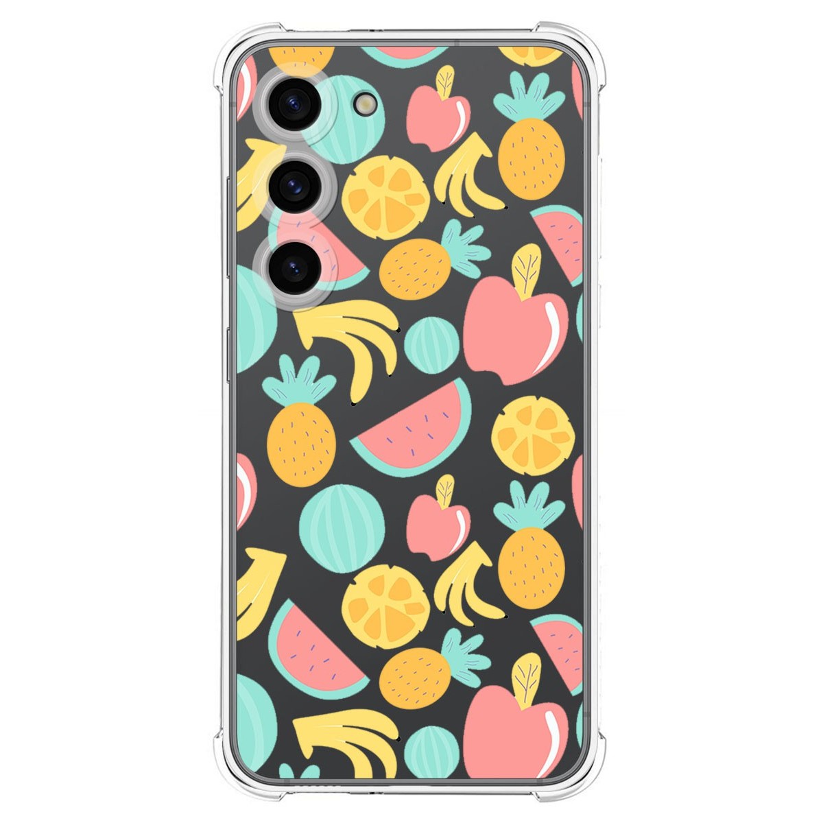 Funda Silicona Antigolpes para Samsung Galaxy S23 5G diseño Frutas 02 Dibujos