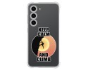 Funda Silicona Antigolpes para Samsung Galaxy S23 5G diseño Hombre Escalada Dibujos