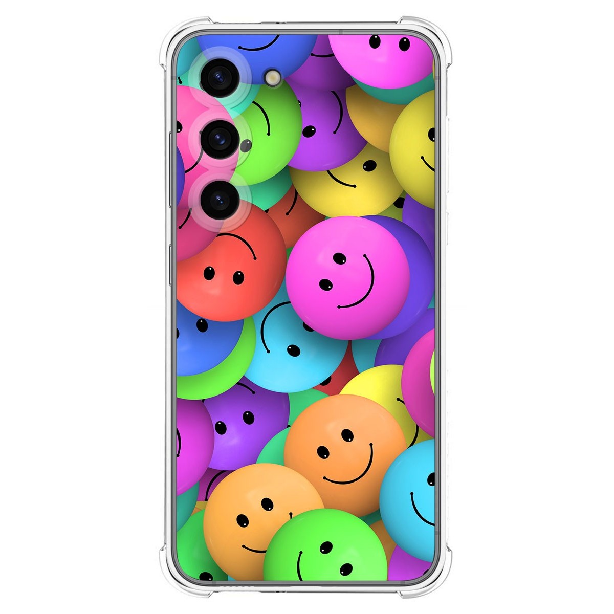 Funda Silicona Antigolpes para Samsung Galaxy S23 5G diseño Smile Dibujos
