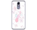 Funda Gel Tpu para Cubot Note Plus Diseño Flores Minimal Dibujos