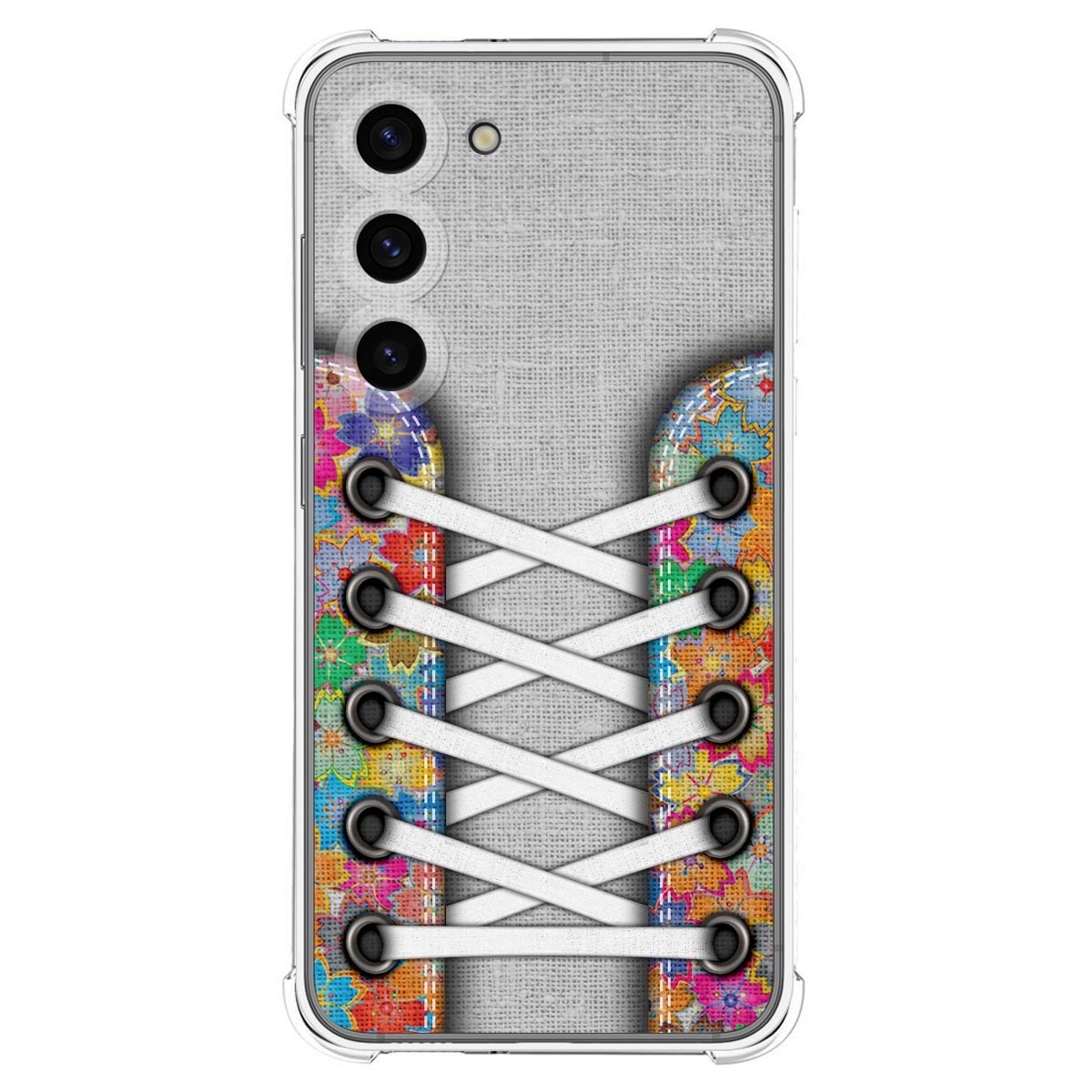 Funda Silicona Antigolpes para Samsung Galaxy S23 5G diseño Zapatillas 04 Dibujos