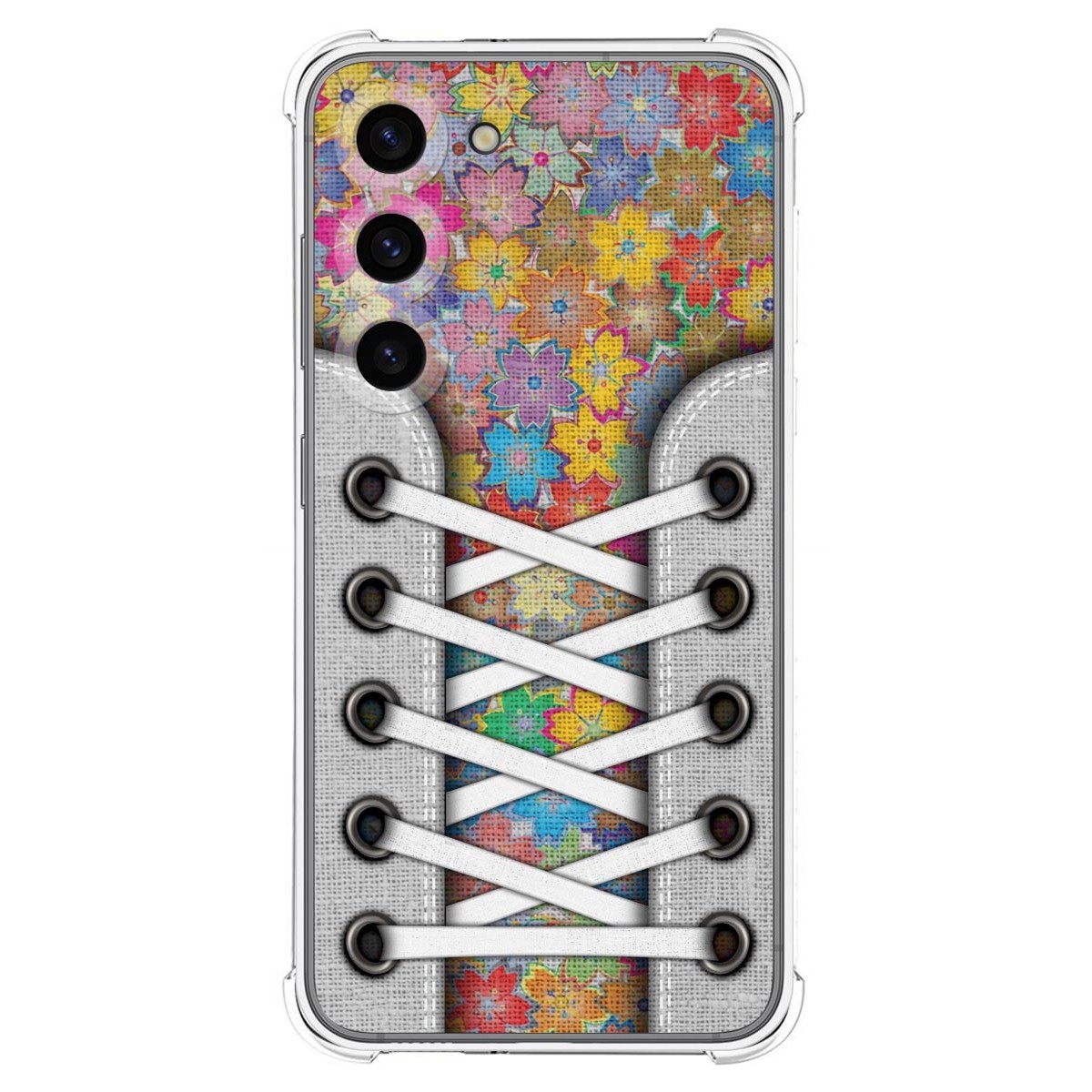 Funda Silicona Antigolpes para Samsung Galaxy S23 5G diseño Zapatillas 05 Dibujos