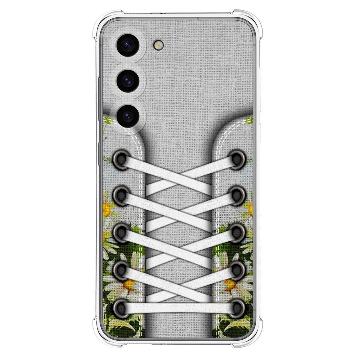 Funda Silicona Antigolpes para Samsung Galaxy S23 5G diseño Zapatillas 08 Dibujos