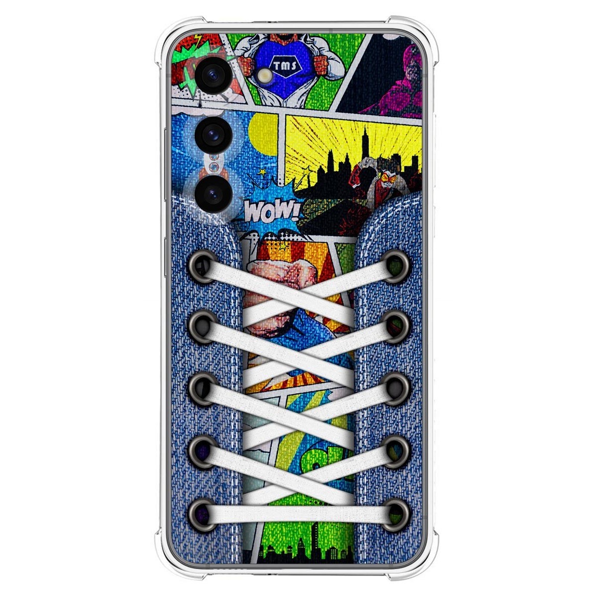 Funda Silicona Antigolpes para Samsung Galaxy S23 5G diseño Zapatillas 14 Dibujos