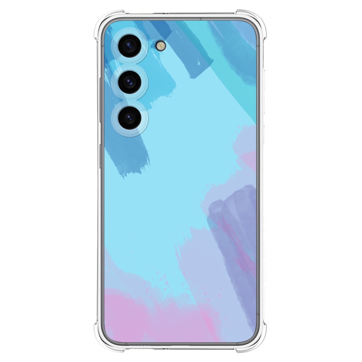 Funda Silicona Antigolpes para Samsung Galaxy S23 5G diseño Acuarela 10 Dibujos