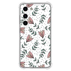 Funda Silicona Antigolpes para Samsung Galaxy S23 5G diseño Flores 01 Dibujos