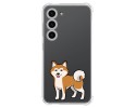 Funda Silicona Antigolpes para Samsung Galaxy S23 5G diseño Perros 02 Dibujos