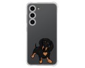 Funda Silicona Antigolpes para Samsung Galaxy S23 5G diseño Perros 04 Dibujos