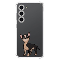 Funda Silicona Antigolpes para Samsung Galaxy S23 5G diseño Perros 05 Dibujos