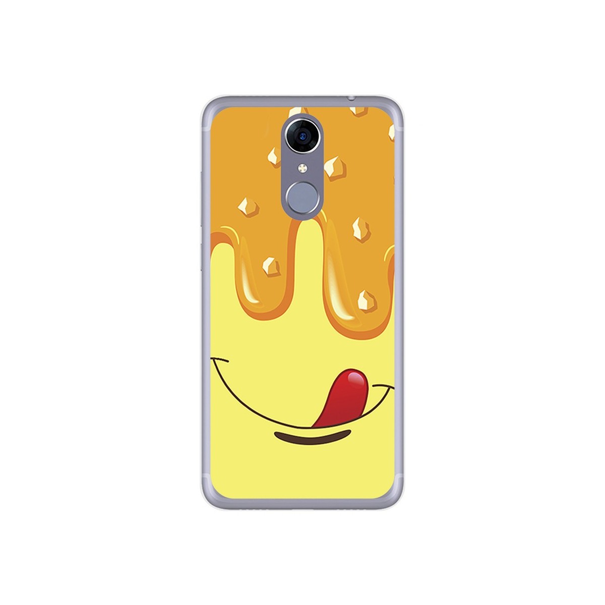 Funda Gel Tpu para Cubot Note Plus Diseño Helado Vainilla Dibujos