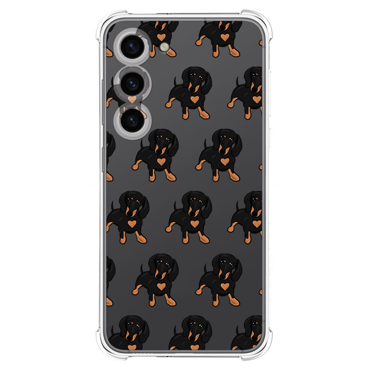 Funda Silicona Antigolpes para Samsung Galaxy S23 5G diseño Perros 10 Dibujos