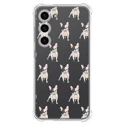 Funda Silicona Antigolpes para Samsung Galaxy S23 5G diseño Perros 12 Dibujos