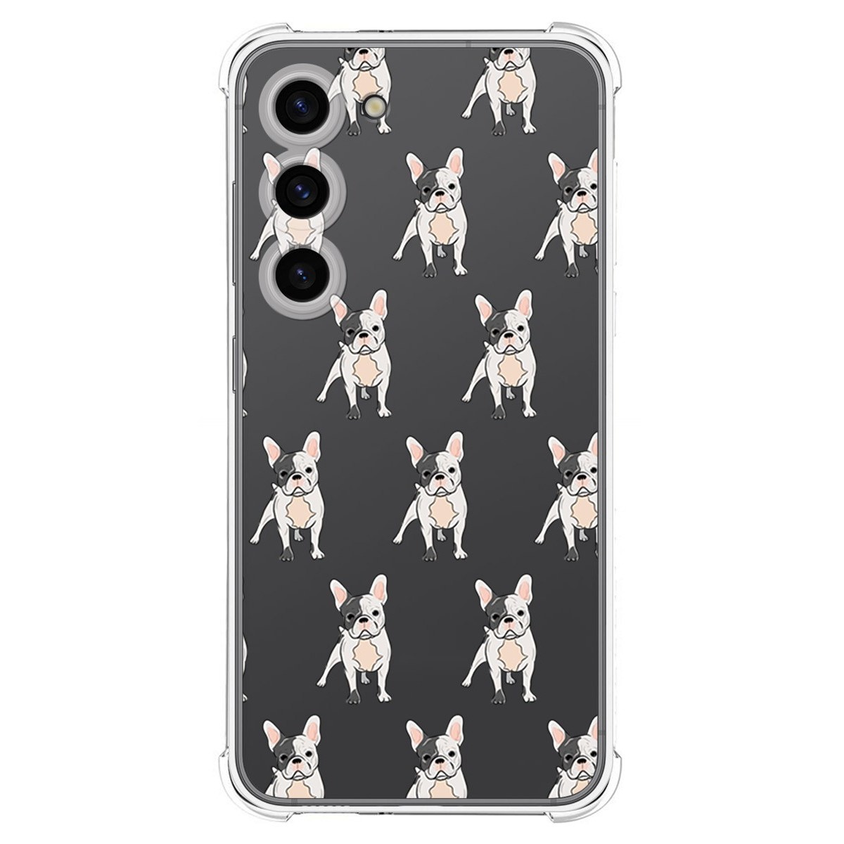 Funda Silicona Antigolpes para Samsung Galaxy S23 5G diseño Perros 12 Dibujos