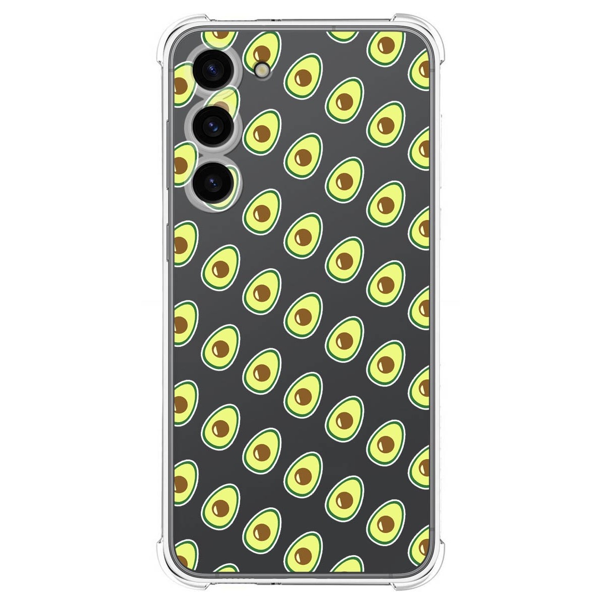 Funda Silicona Antigolpes para Samsung Galaxy S23+ Plus 5G diseño Aguacate Dibujos