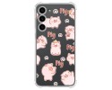Funda Silicona Antigolpes para Samsung Galaxy S23+ Plus 5G diseño Cerdos Dibujos