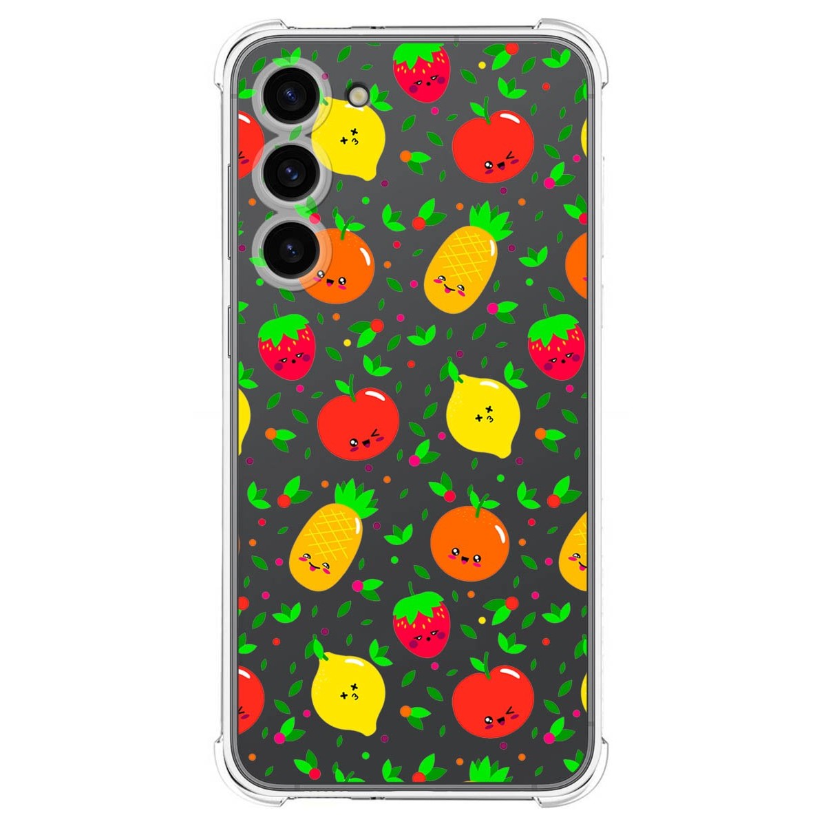 Funda Silicona Antigolpes para Samsung Galaxy S23+ Plus 5G diseño Frutas 01 Dibujos