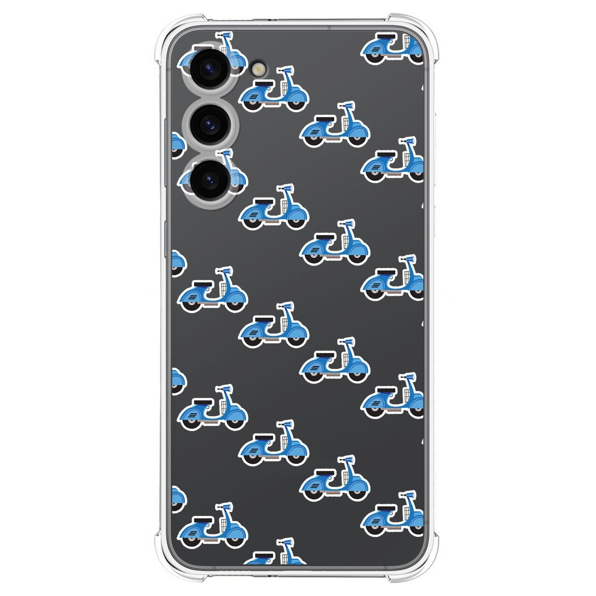 Funda Silicona Antigolpes para Samsung Galaxy S23+ Plus 5G diseño Scooter Dibujos