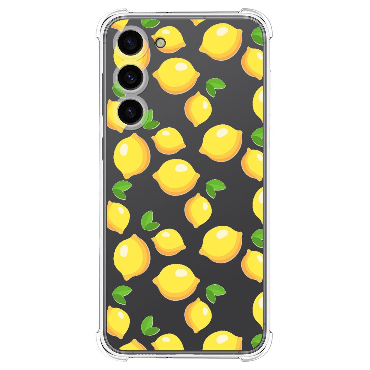 Funda Silicona Antigolpes para Samsung Galaxy S23+ Plus 5G diseño Limones Dibujos