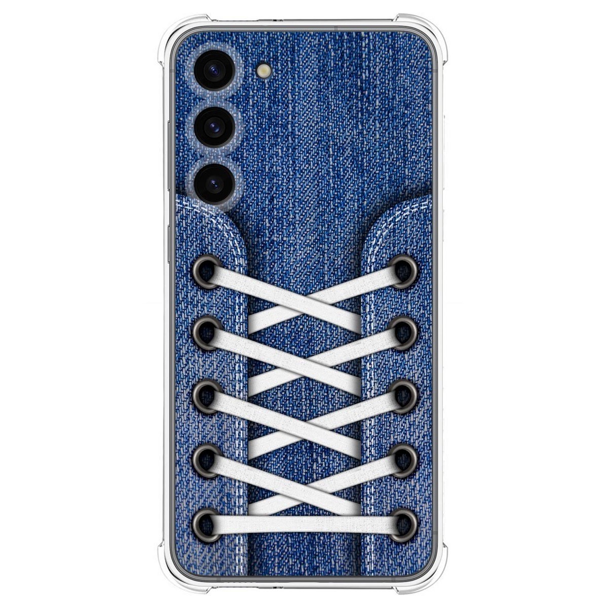 Funda Silicona Antigolpes para Samsung Galaxy S23+ Plus 5G diseño Zapatillas 01 Dibujos