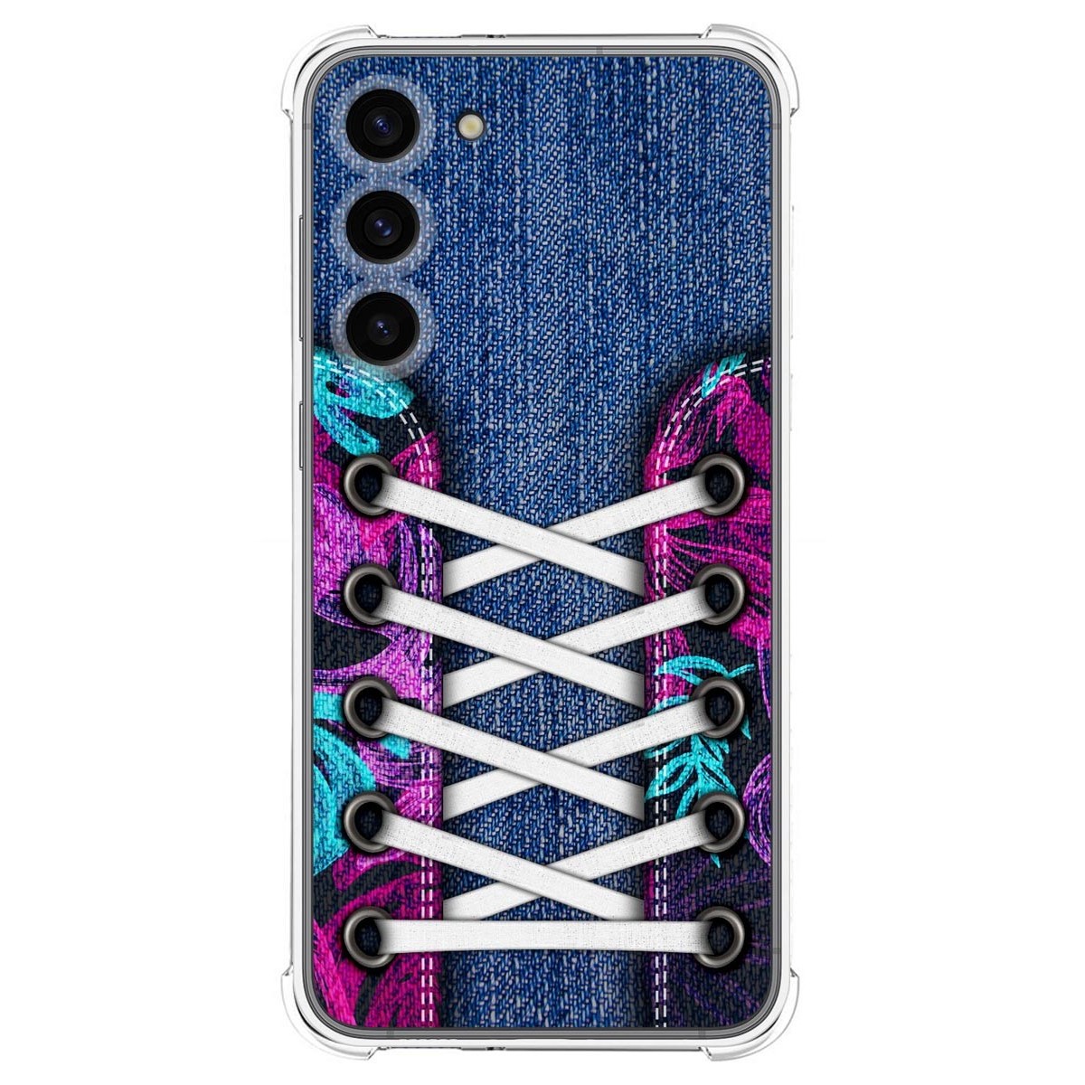 Funda Silicona Antigolpes para Samsung Galaxy S23+ Plus 5G diseño Zapatillas 06 Dibujos