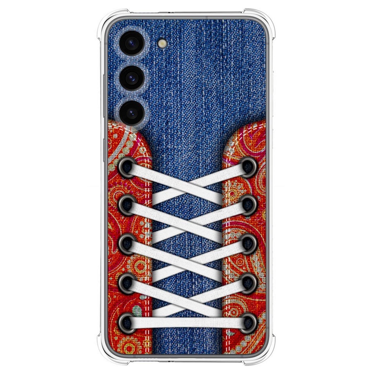 Funda Silicona Antigolpes para Samsung Galaxy S23+ Plus 5G diseño Zapatillas 11 Dibujos