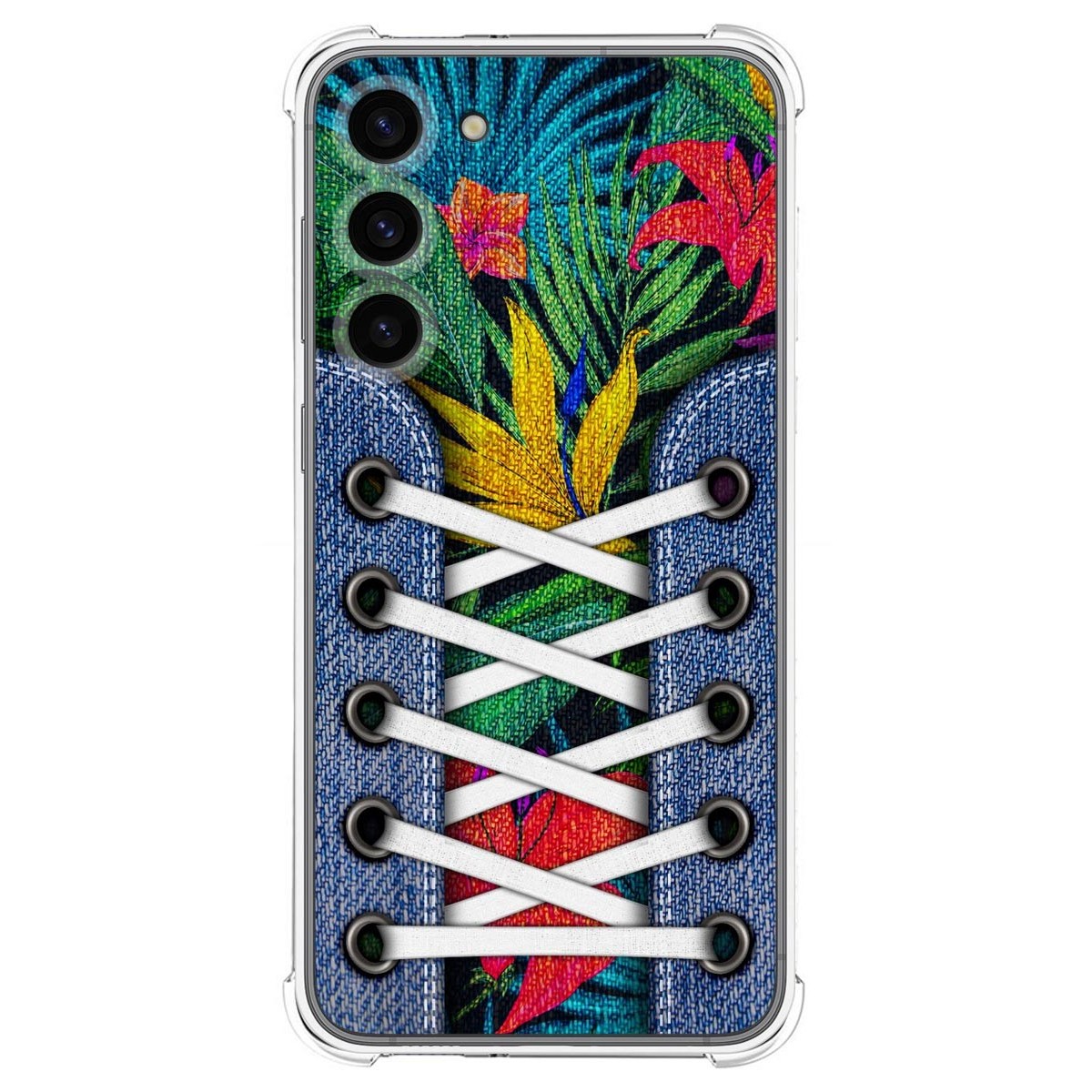 Funda Silicona Antigolpes para Samsung Galaxy S23+ Plus 5G diseño Zapatillas 12 Dibujos