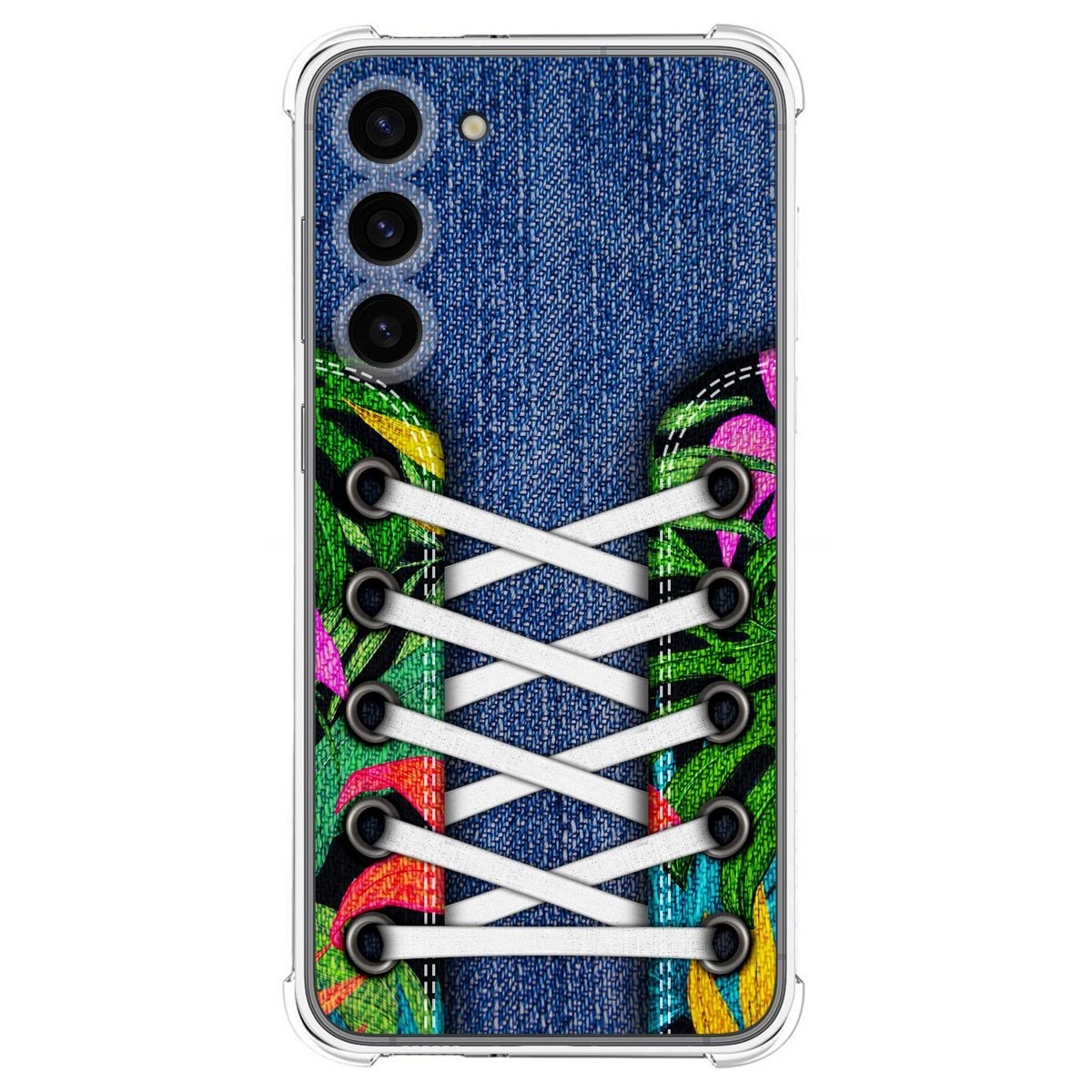 Funda Silicona Antigolpes para Samsung Galaxy S23+ Plus 5G diseño Zapatillas 13 Dibujos
