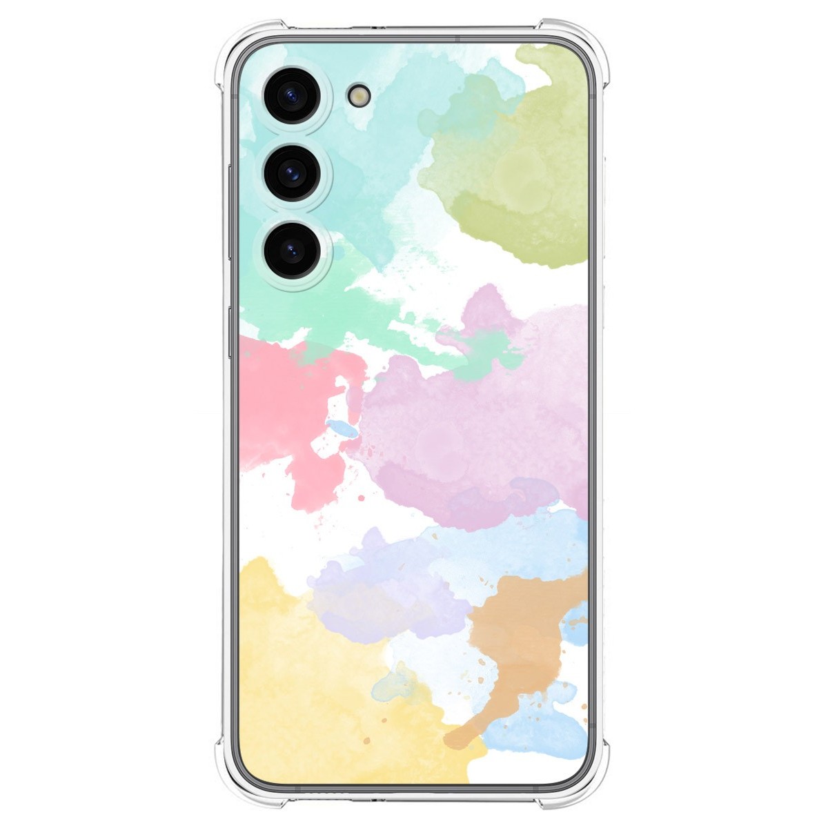 Funda Silicona Antigolpes para Samsung Galaxy S23+ Plus 5G diseño Acuarela 11 Dibujos