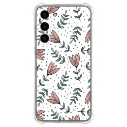Funda Silicona Antigolpes para Samsung Galaxy S23+ Plus 5G diseño Flores 01 Dibujos