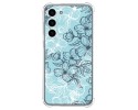 Funda Silicona Antigolpes para Samsung Galaxy S23+ Plus 5G diseño Flores 03 Dibujos