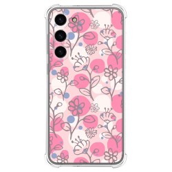 Funda Silicona Antigolpes para Samsung Galaxy S23+ Plus 5G diseño Flores 07 Dibujos