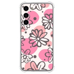 Funda Silicona Antigolpes para Samsung Galaxy S23+ Plus 5G diseño Flores 09 Dibujos