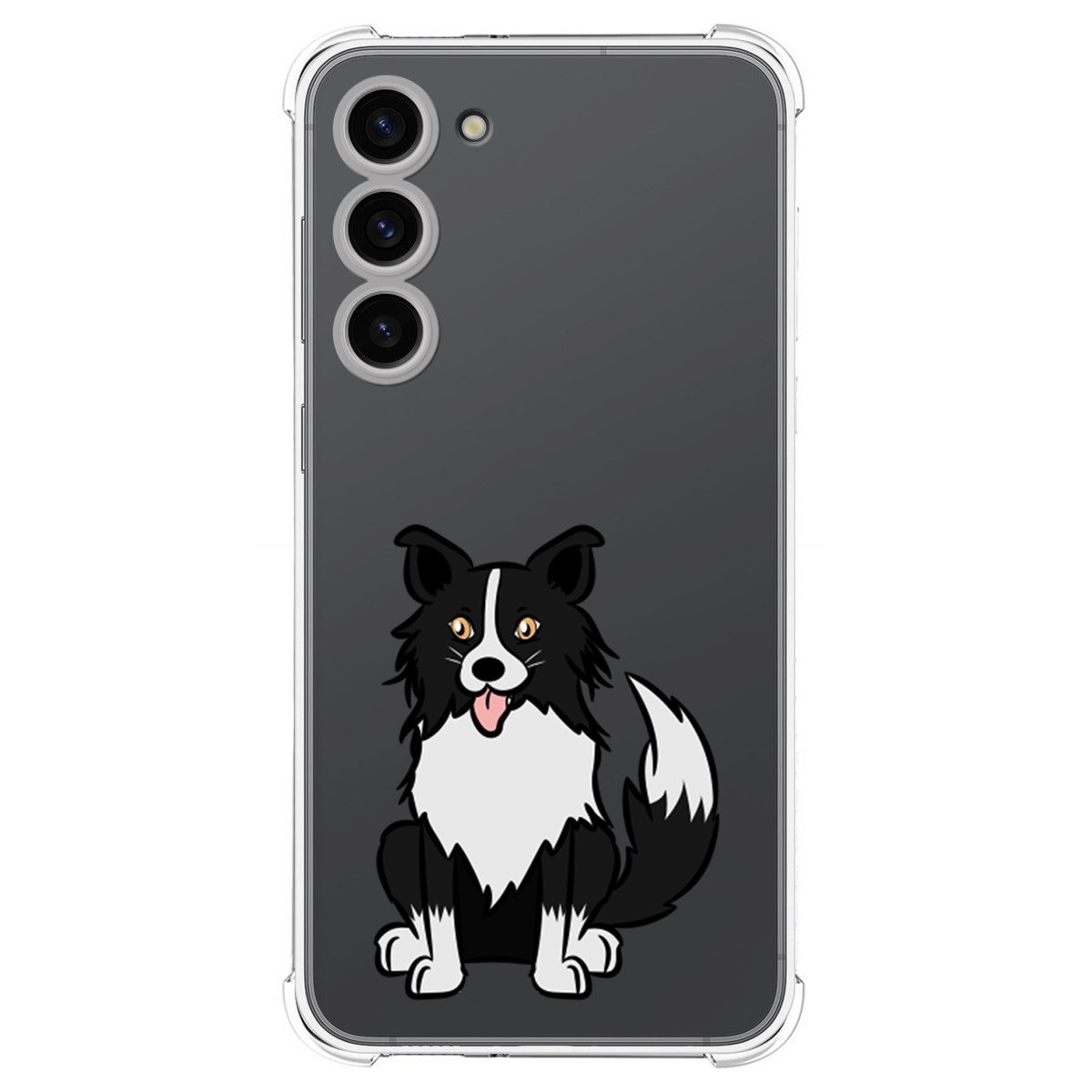 Funda Silicona Antigolpes para Samsung Galaxy S23+ Plus 5G diseño Perros 01 Dibujos