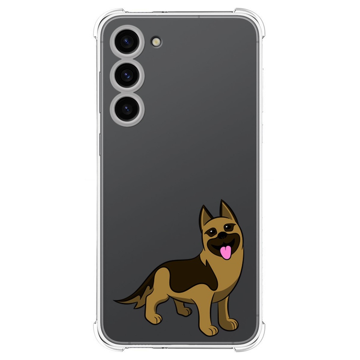 Funda Silicona Antigolpes para Samsung Galaxy S23+ Plus 5G diseño Perros 03 Dibujos