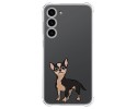 Funda Silicona Antigolpes para Samsung Galaxy S23+ Plus 5G diseño Perros 05 Dibujos