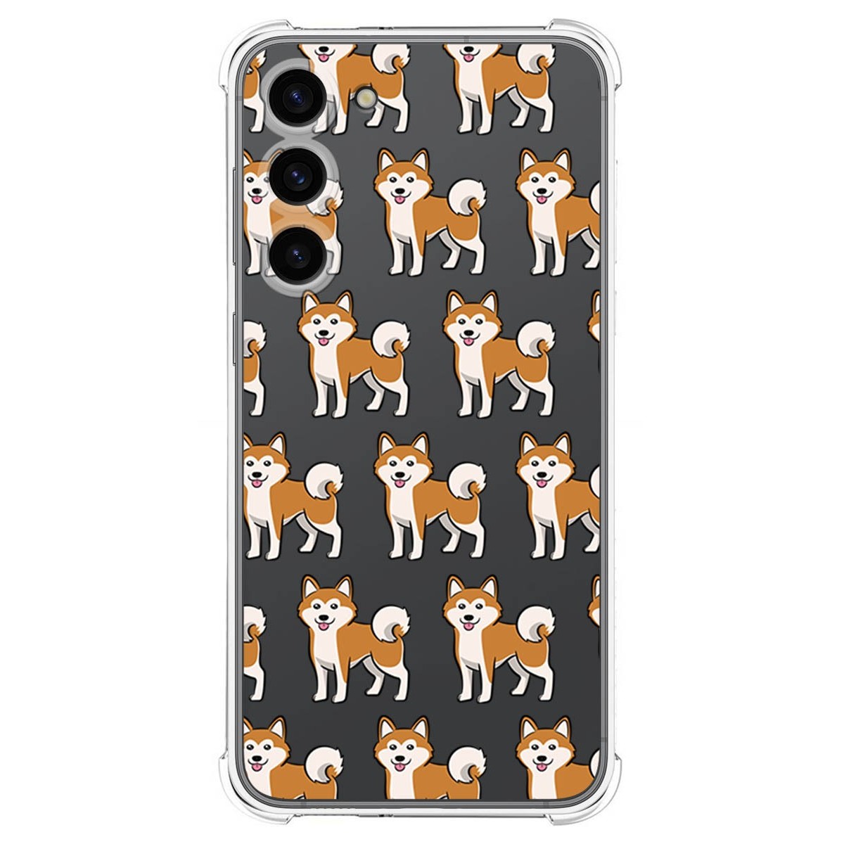 Funda Silicona Antigolpes para Samsung Galaxy S23+ Plus 5G diseño Perros 08 Dibujos