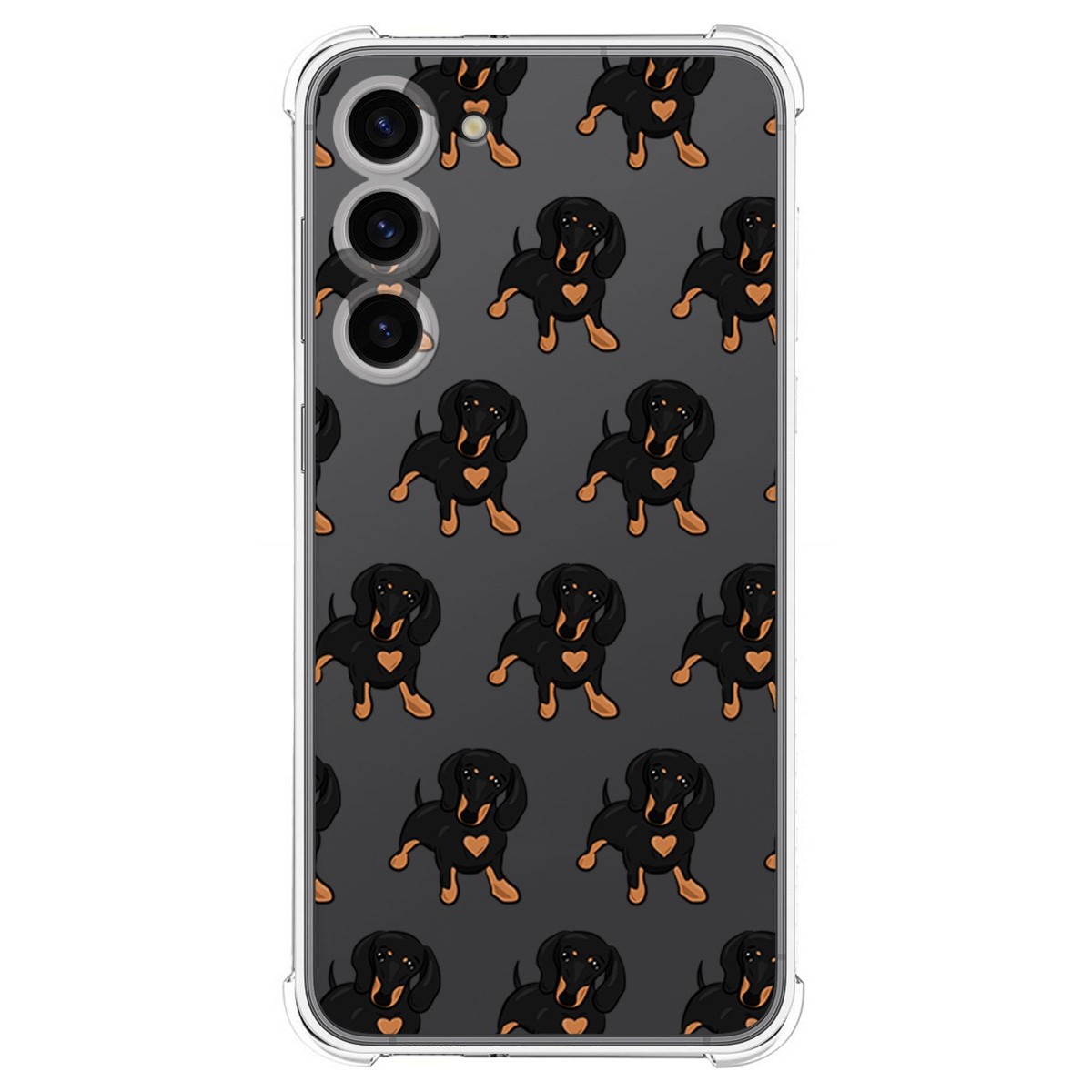 Funda Silicona Antigolpes para Samsung Galaxy S23+ Plus 5G diseño Perros 10 Dibujos