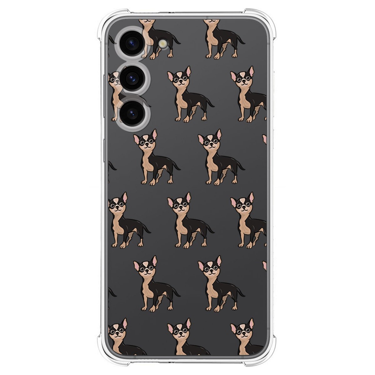 Funda Silicona Antigolpes para Samsung Galaxy S23+ Plus 5G diseño Perros 11 Dibujos