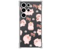 Funda Silicona Antigolpes para Samsung Galaxy S23 Ultra 5G diseño Cerdos Dibujos