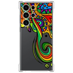 Funda Silicona Antigolpes para Samsung Galaxy S23 Ultra 5G diseño Colores Dibujos
