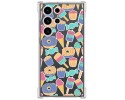 Funda Silicona Antigolpes para Samsung Galaxy S23 Ultra 5G diseño Dulces 02 Dibujos