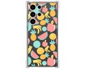 Funda Silicona Antigolpes para Samsung Galaxy S23 Ultra 5G diseño Frutas 02 Dibujos