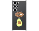 Funda Silicona Antigolpes para Samsung Galaxy S23 Ultra 5G diseño Vegan Life Dibujos