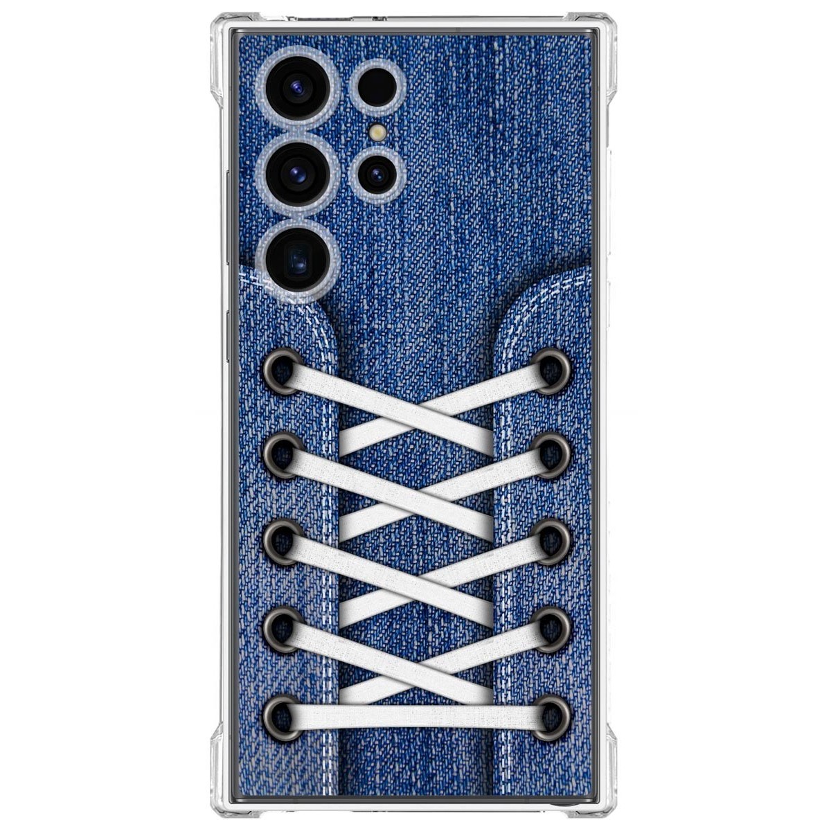 Funda Silicona Antigolpes para Samsung Galaxy S23 Ultra 5G diseño Zapatillas 01 Dibujos