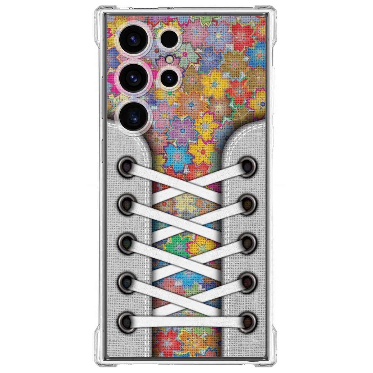 Funda Silicona Antigolpes para Samsung Galaxy S23 Ultra 5G diseño Zapatillas 05 Dibujos