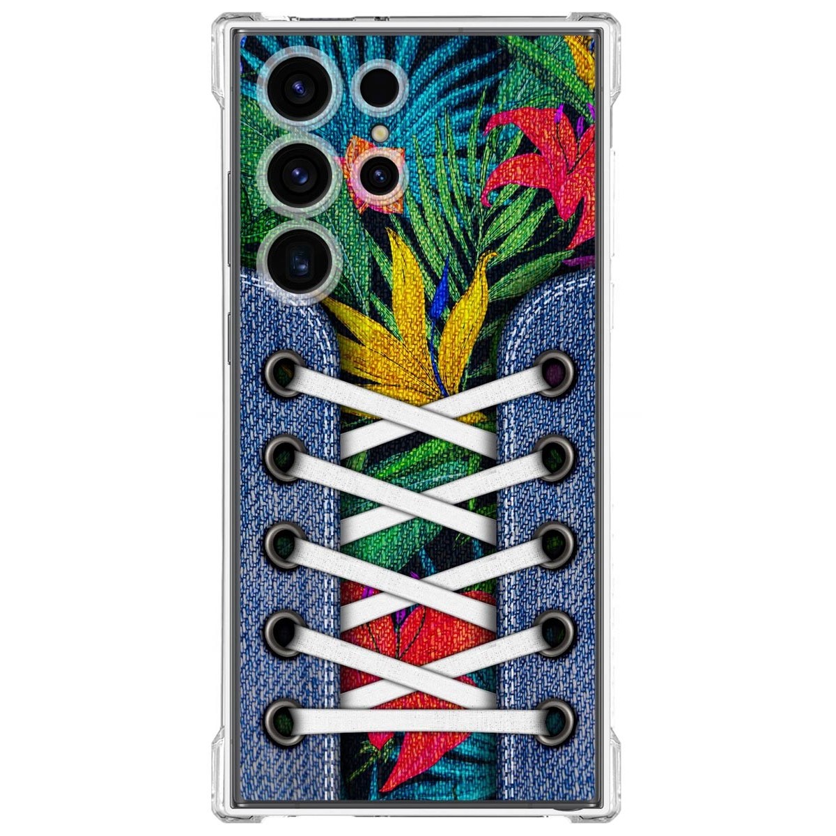 Funda Silicona Antigolpes para Samsung Galaxy S23 Ultra 5G diseño Zapatillas 12 Dibujos