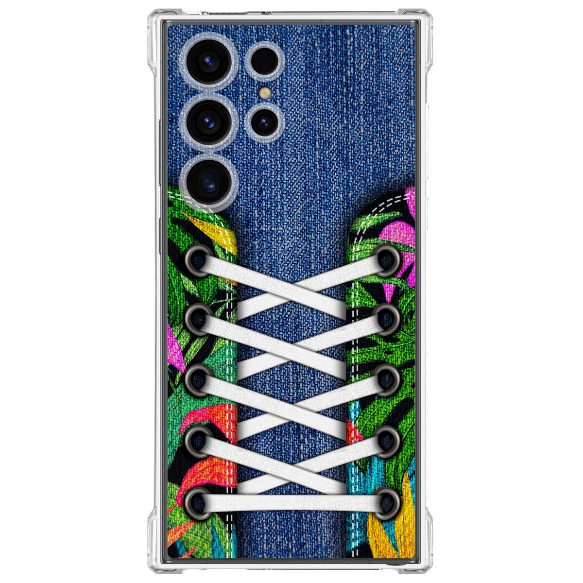 Funda Silicona Antigolpes para Samsung Galaxy S23 Ultra 5G diseño Zapatillas 13 Dibujos